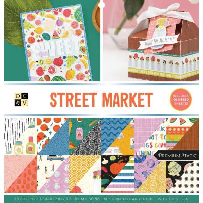DCWV Street Market Designpapiere - Paper Pad